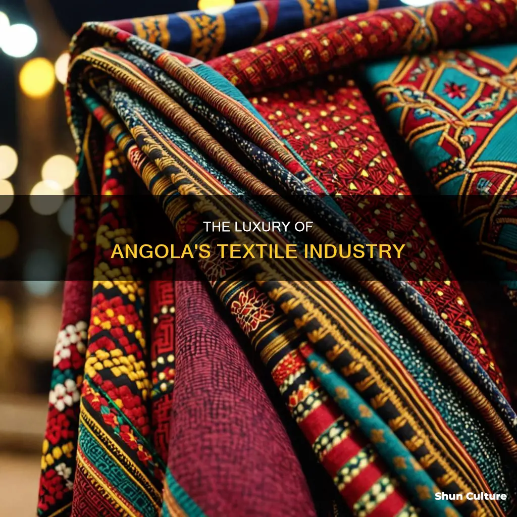 what luxury textile angola