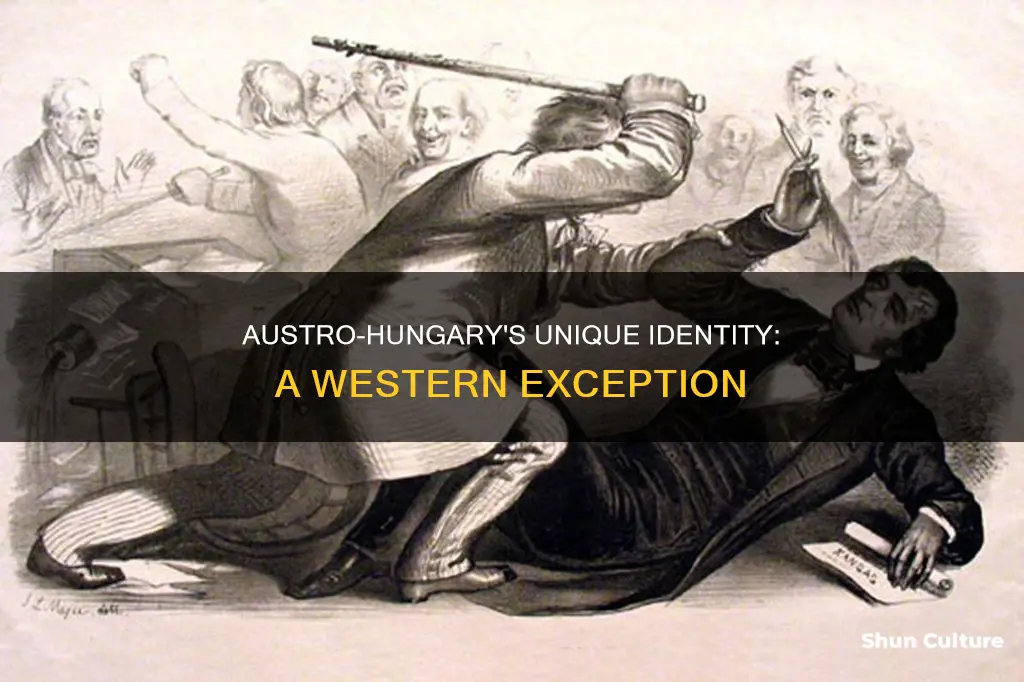 what made austrio hungary different from the west