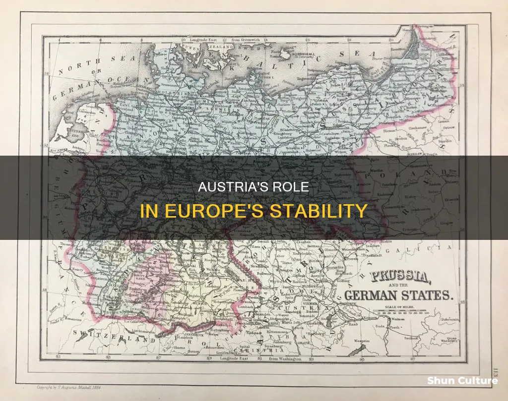 what major part did austria play in stabilizing europe