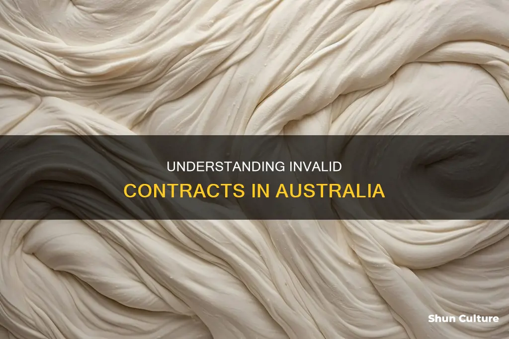 what makes a contract invalid australia