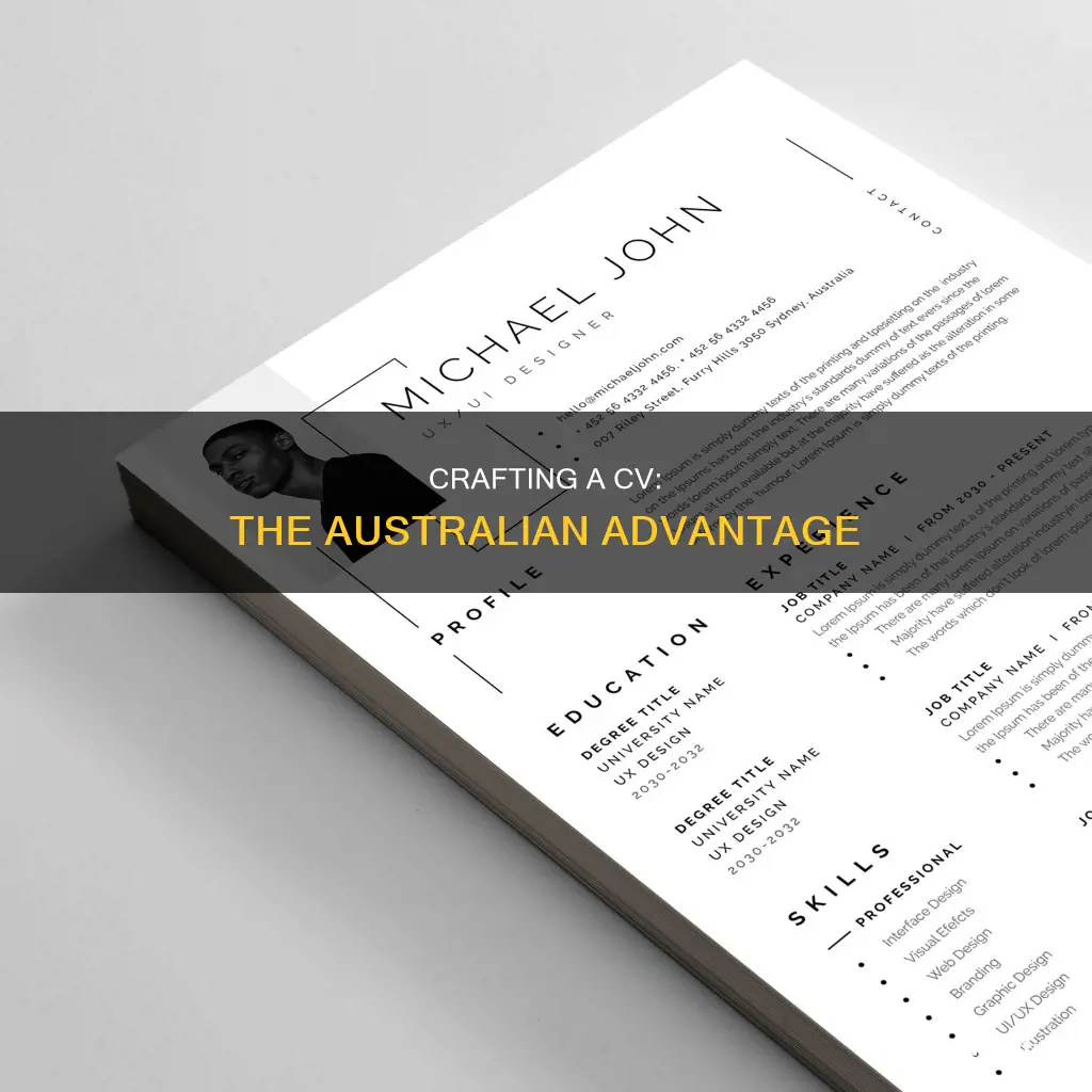 what makes a good cv australia