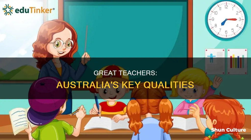 what makes a good teacher australia