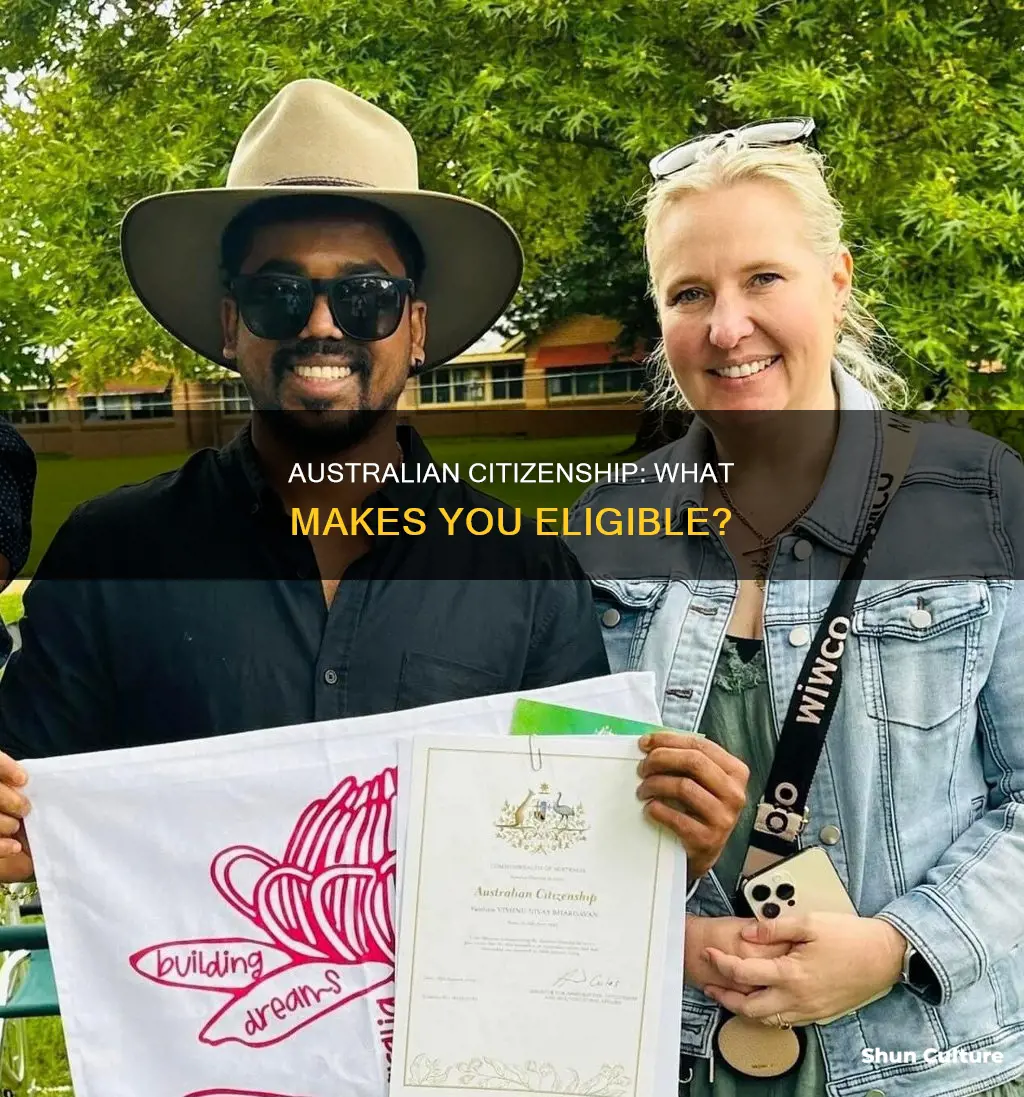 what makes a person a citizen of australia