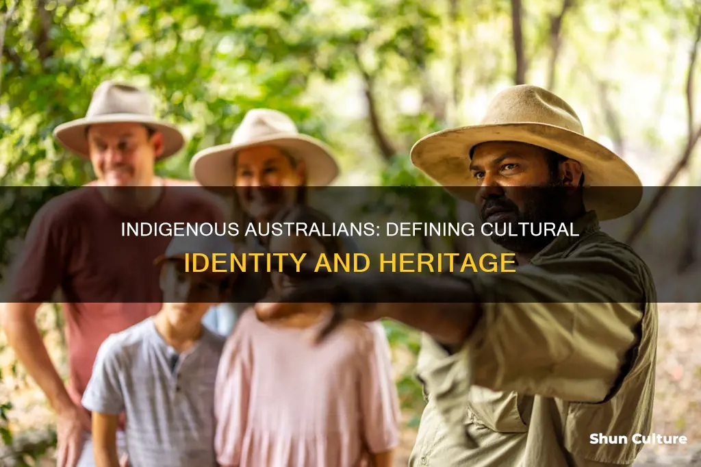 what makes a person indigenous in australia