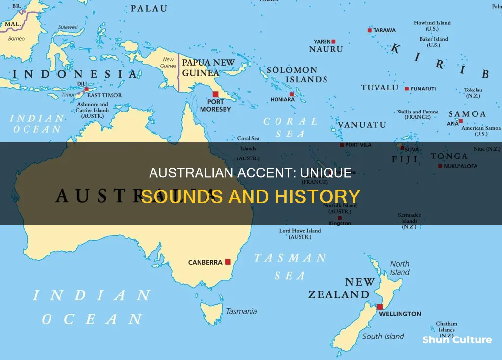 what makes an australian accent