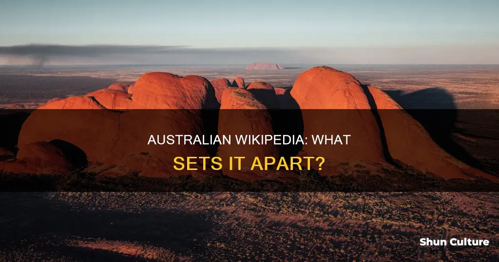 what makes an australian wikipedia