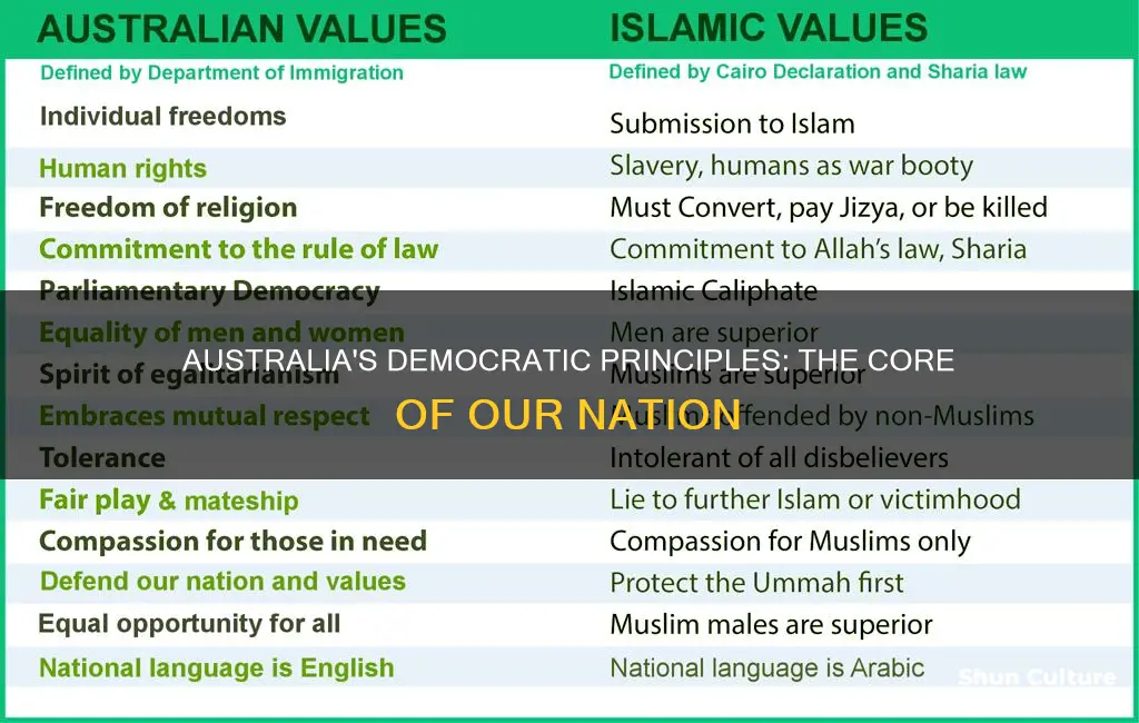 what makes australia a democracy