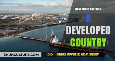 Australia's Development: Factors and Achievements