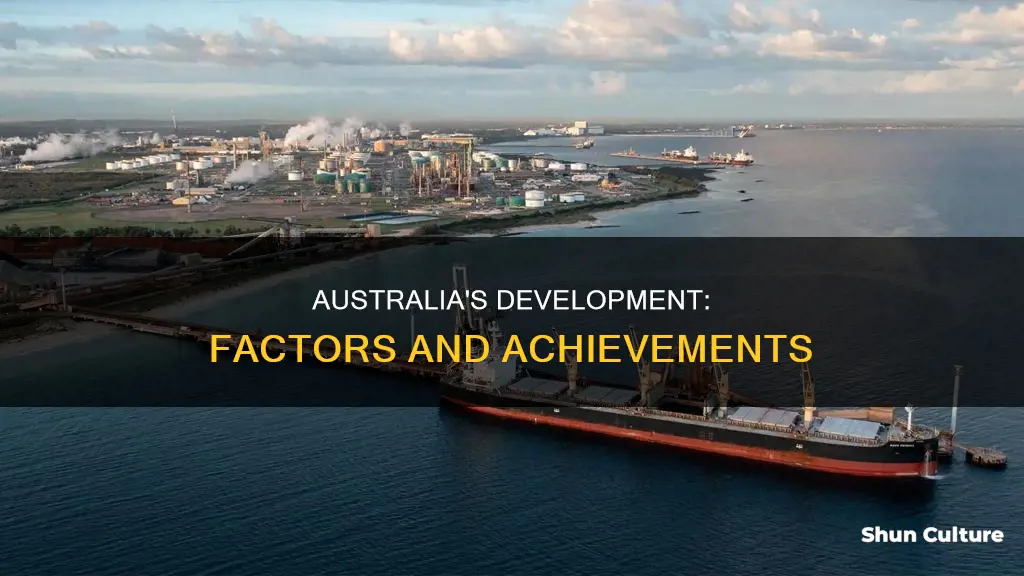 what makes australia a developed country