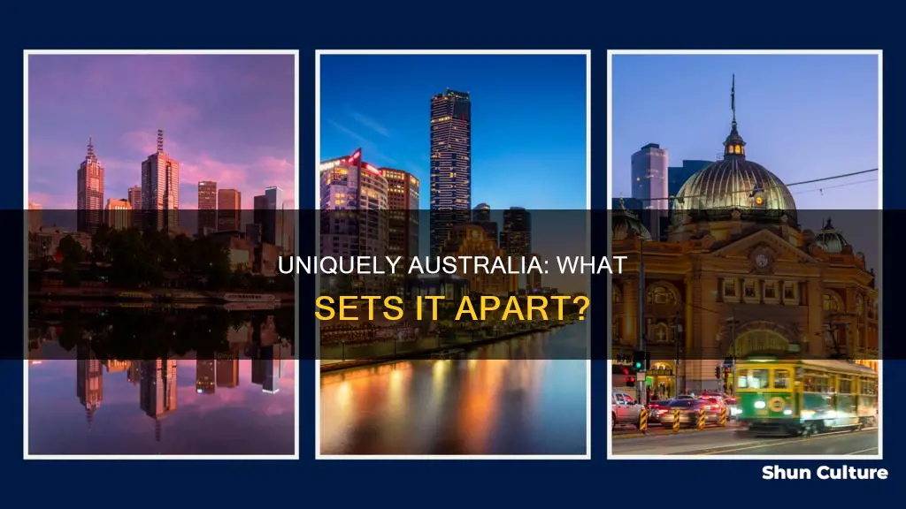 what makes australia different