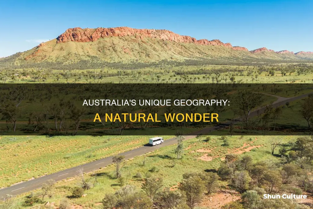 what makes australia unique geography