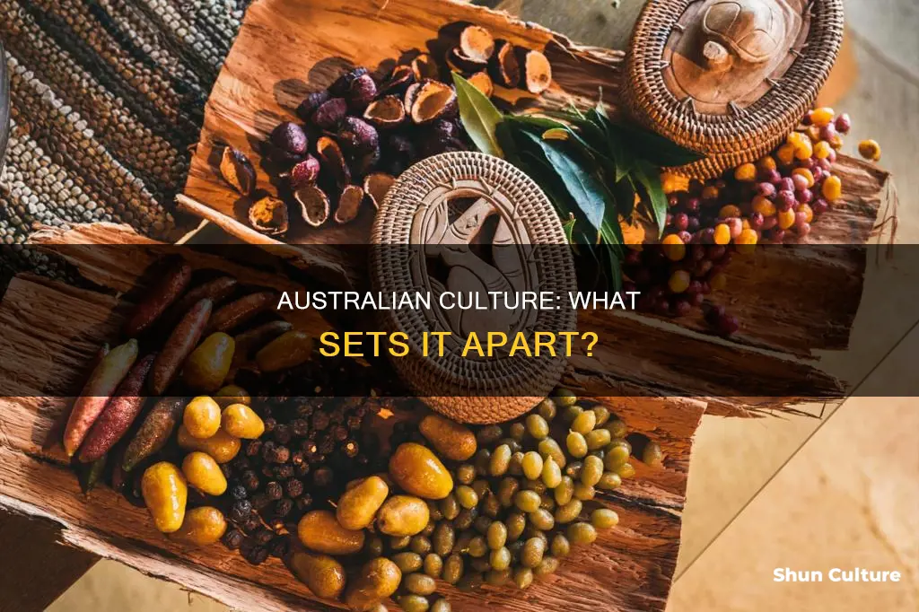what makes australian culture unique