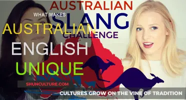 Australian English: Unique Twists and Turns
