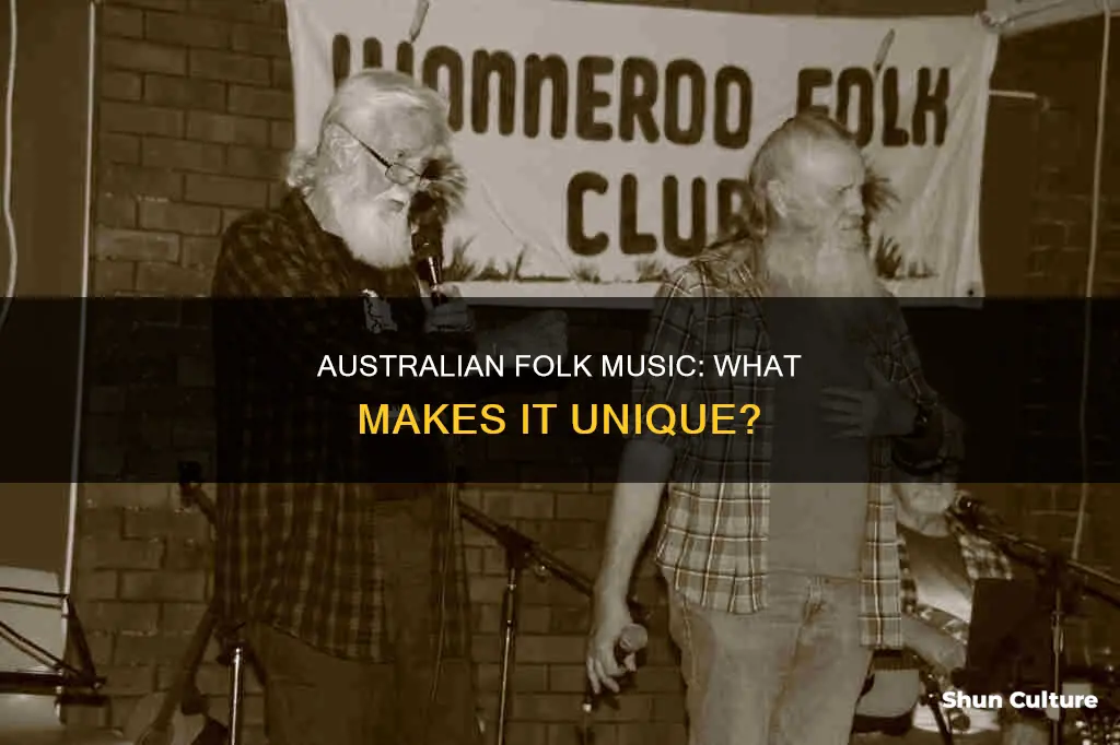 what makes folk music australian