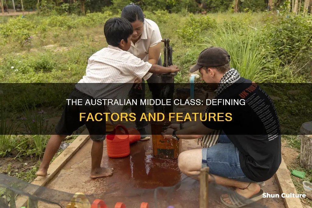 what makes you middle class in australia