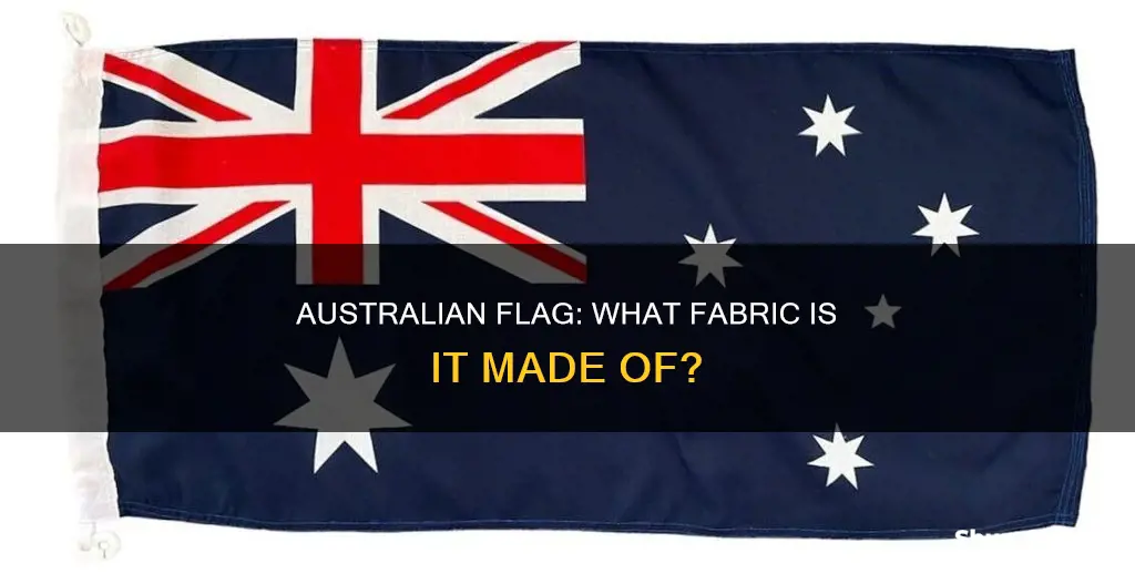 what material is the australian flag made of
