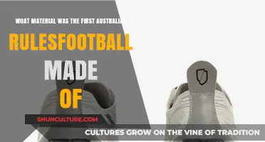 The Surprising Material Behind Australia's First Football Creation