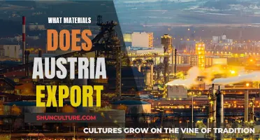 Austria's Export Materials: Unveiling the Country's Top Goods