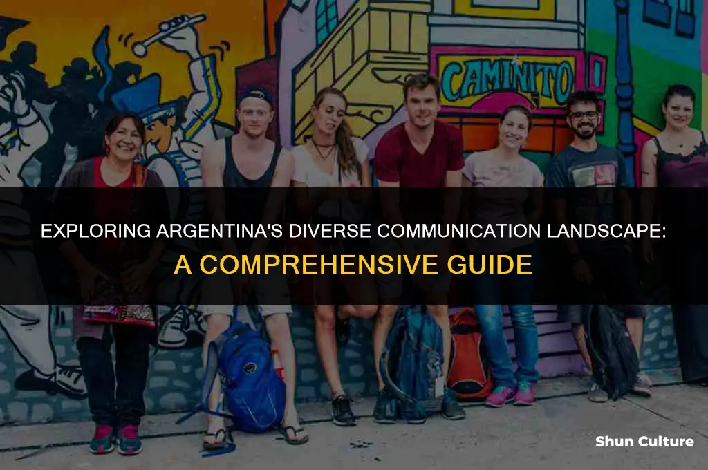what method of communication exists in argentina