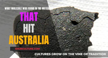 Molecular Mystery: Australian Meteorite's Surprising Chemical Signature