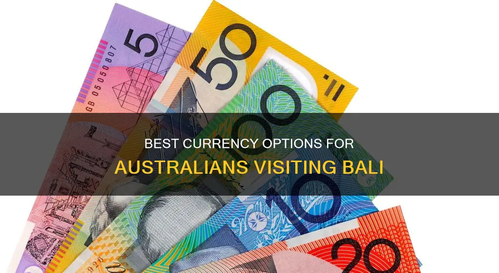 what money to take to bali from australia