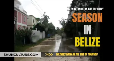 Belize Rainy Season: June to November