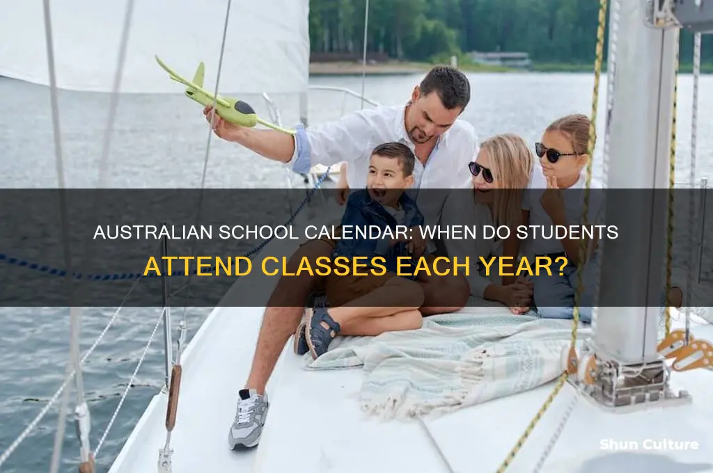 what months do students in australia go to school
