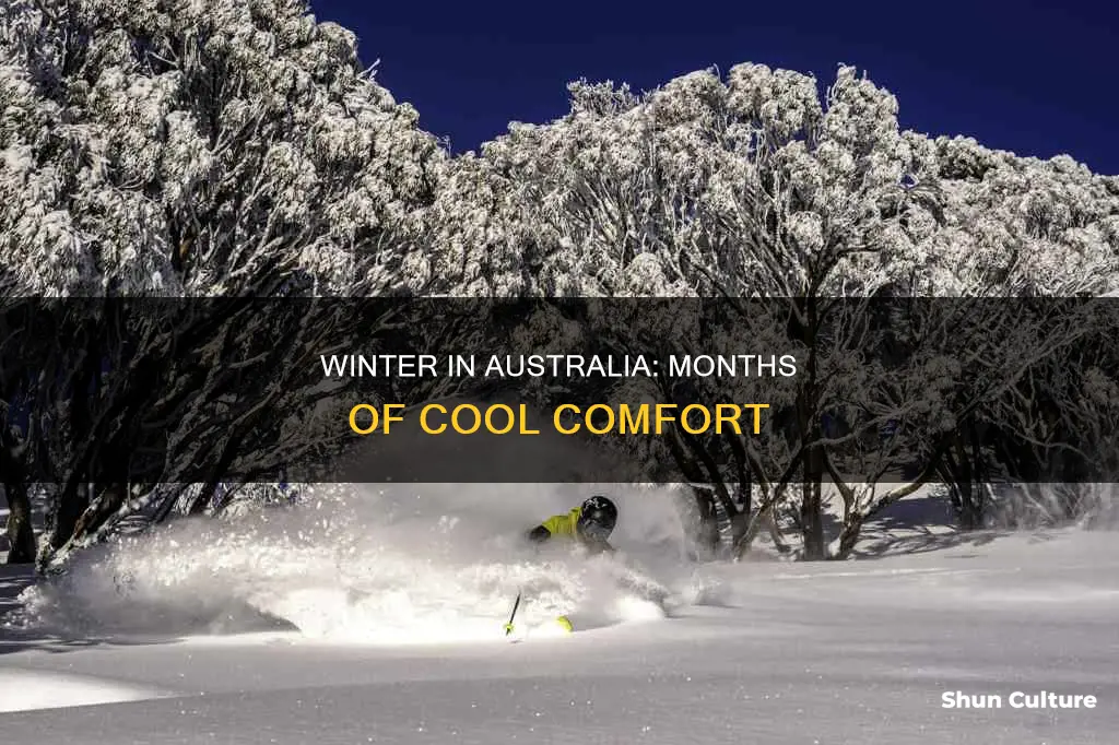 what months make up winter in australia