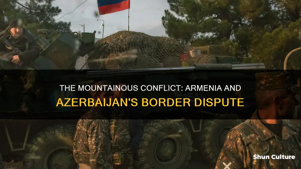 what mountainous region has caused conflict between armenia and azerbaijan