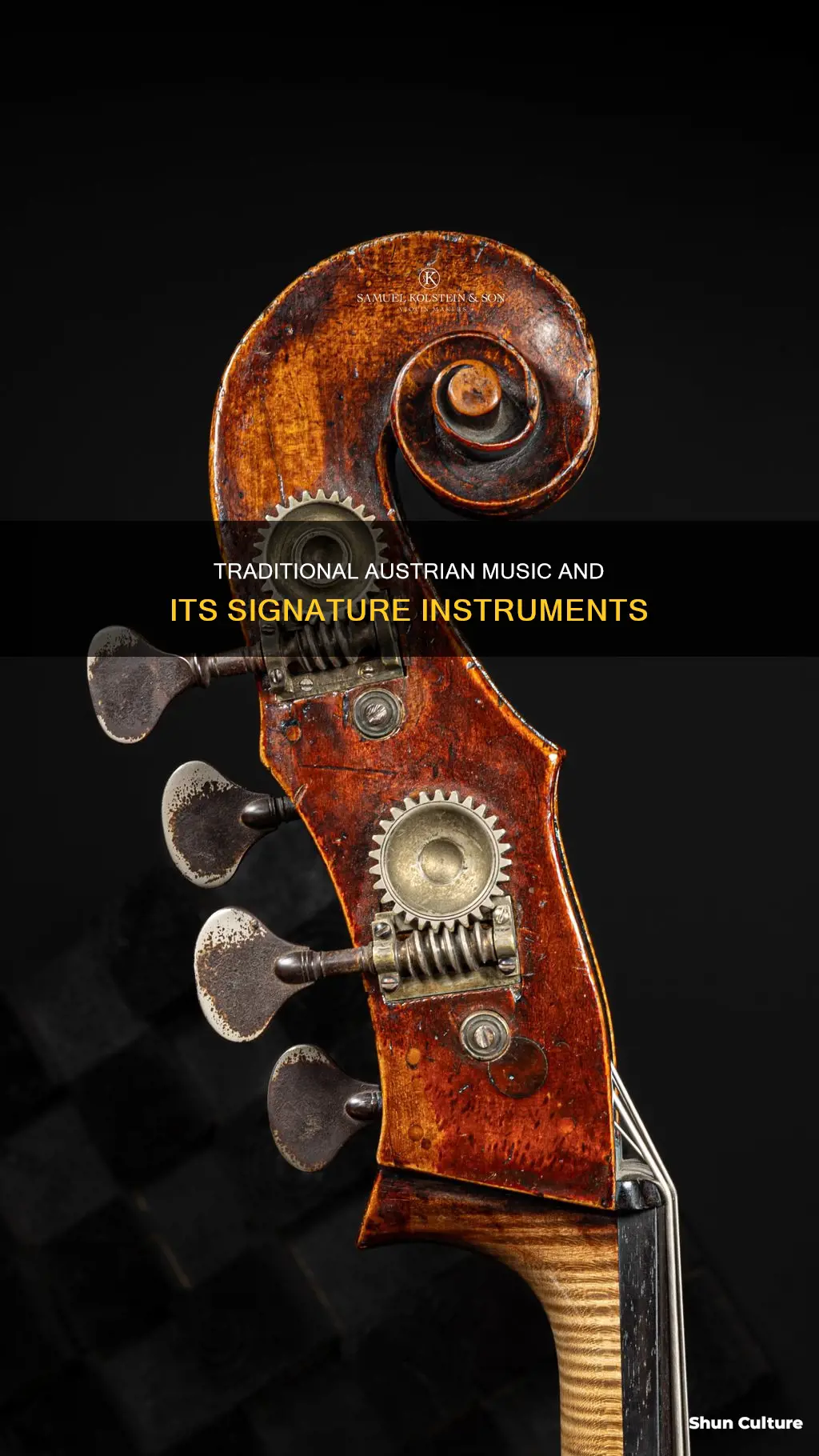 what musical instruments are used in austrian music