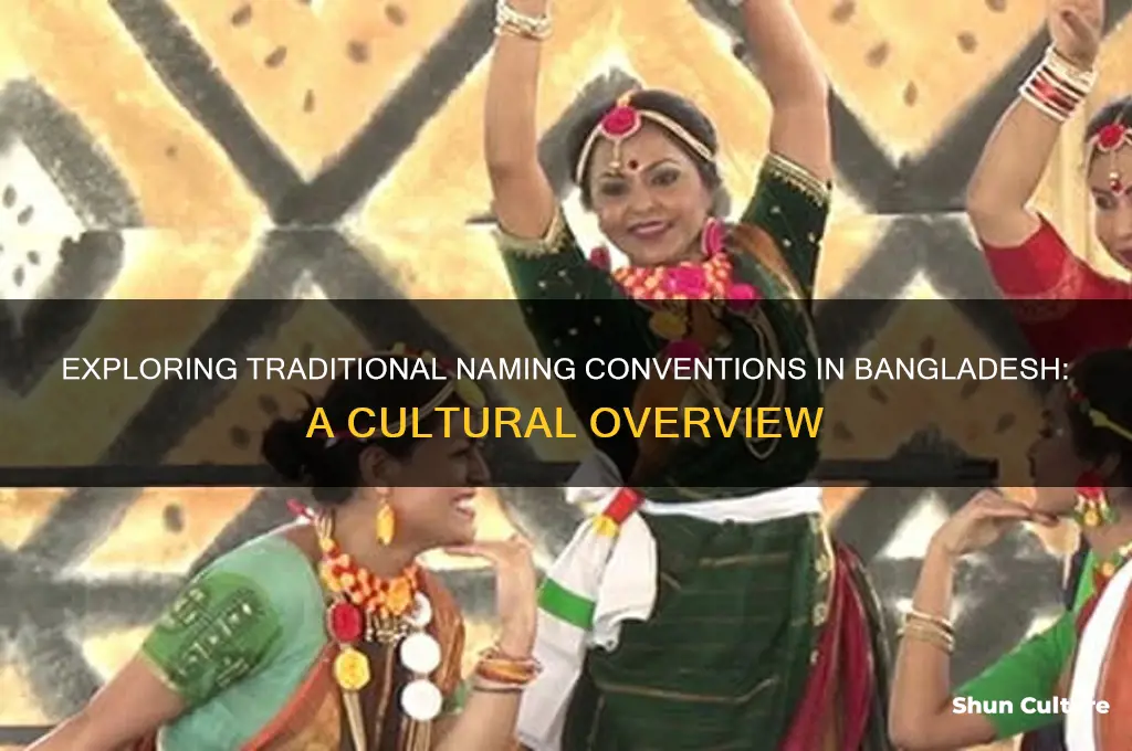 what name is used bangladesh names