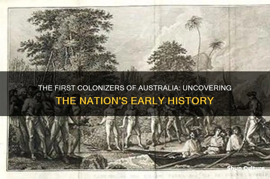 what nation first colonized australia