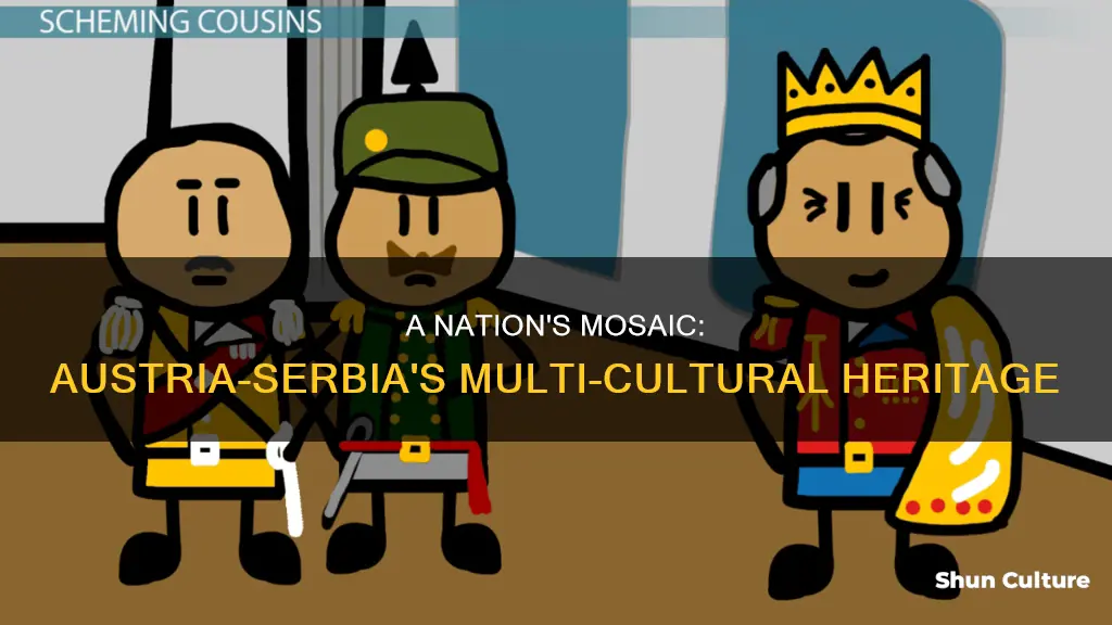 what nationalities made up austria serbians