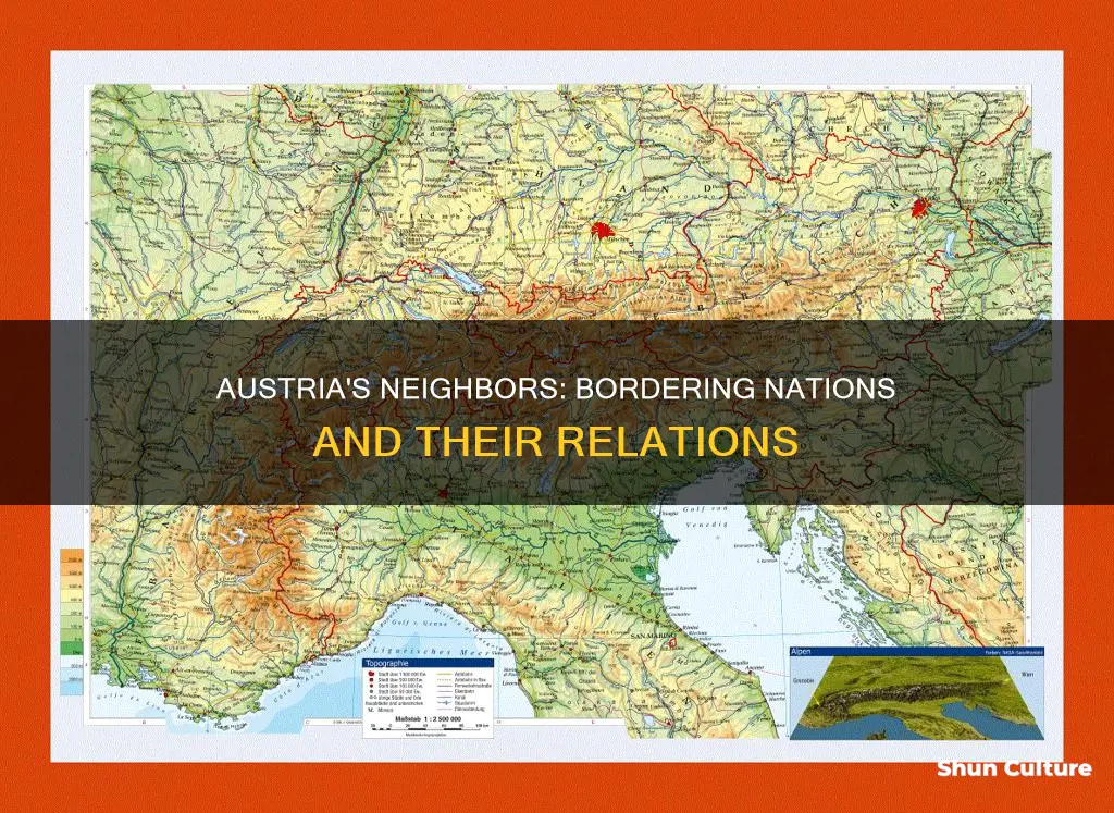what nations border austria