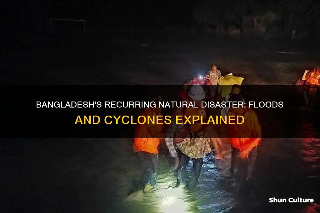 what natural disaster occurs frequently in bangladesh