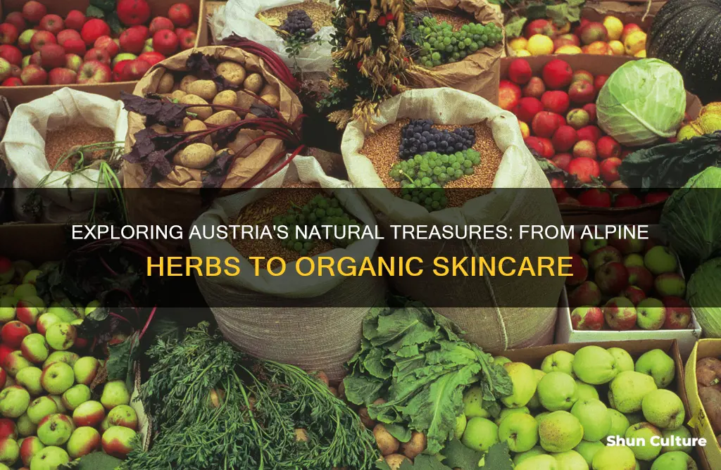 what natural made products does austria sell