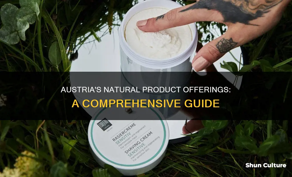 what natural made products does austria sell