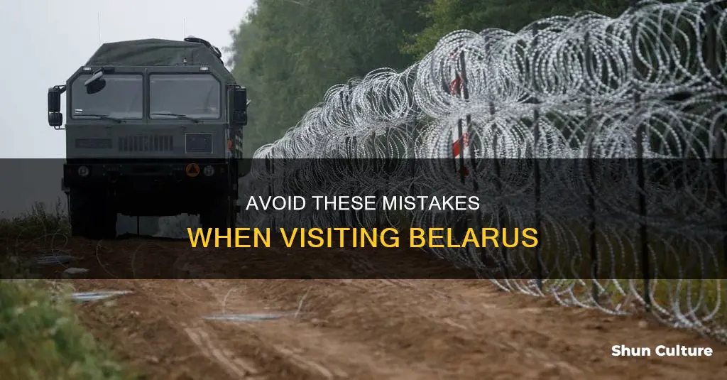 what not to do in belarus