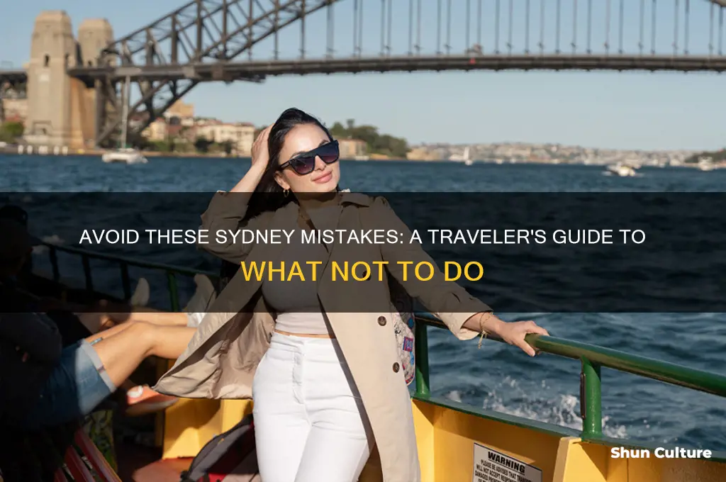 what not to do in sydney australia
