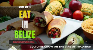 Belize's Food Scene: What to Avoid