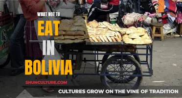 Bolivia's Food Scene: What to Avoid as a Tourist