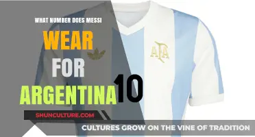 Messi's Iconic Jersey Number for Argentina: A Symbol of Greatness