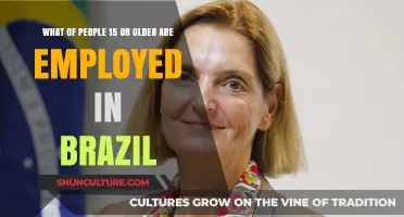Brazil's Workforce: Employment Rates Among Adults 15 and Older