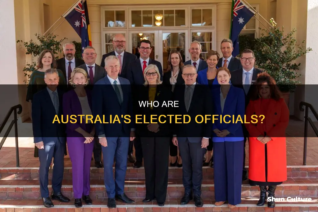 what officials of the australian government are voted into office