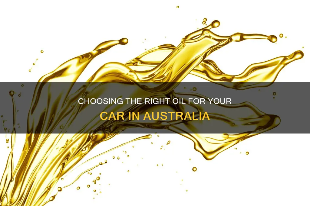 what oil does my car need australia