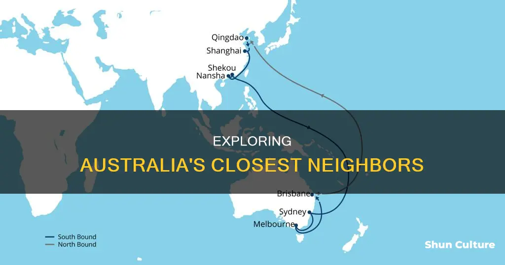 what other countries are close to australia