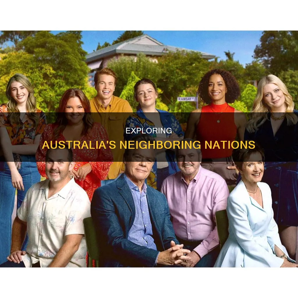 what other countries border australia