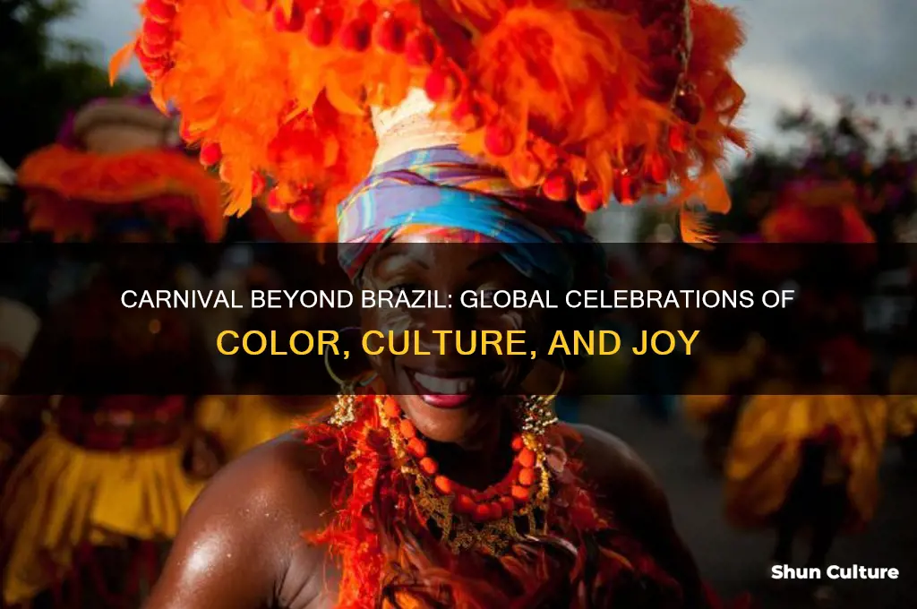 what other countries celebrate carnival like brazil