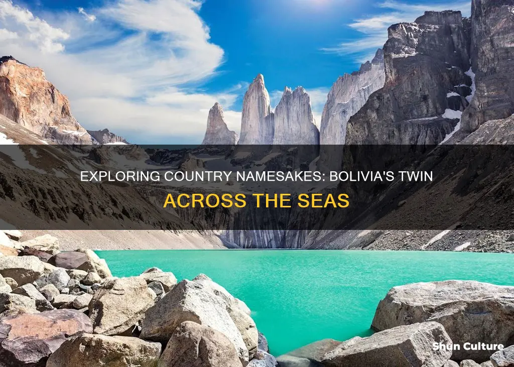 what other country shares a namesake with bolivia