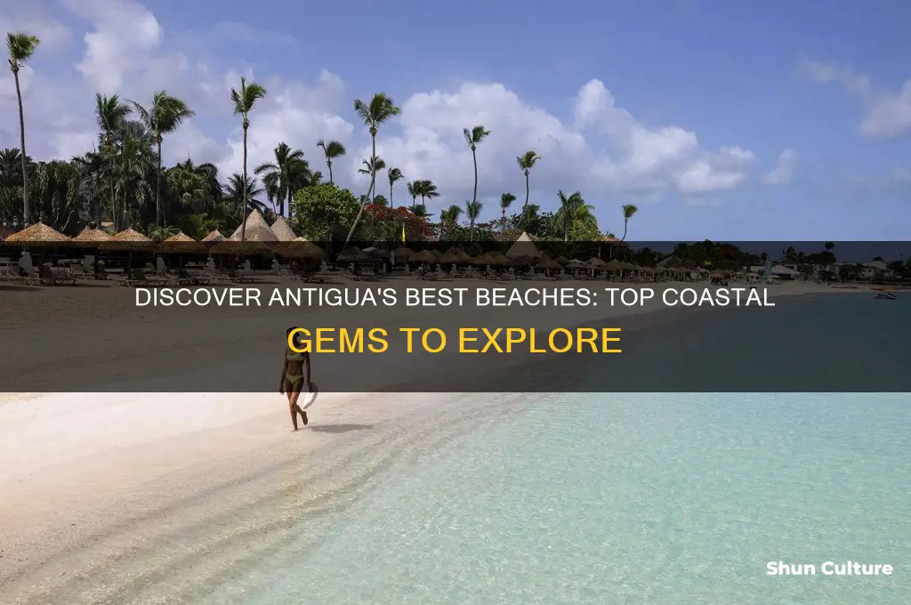 what part of antigua has the best beaches